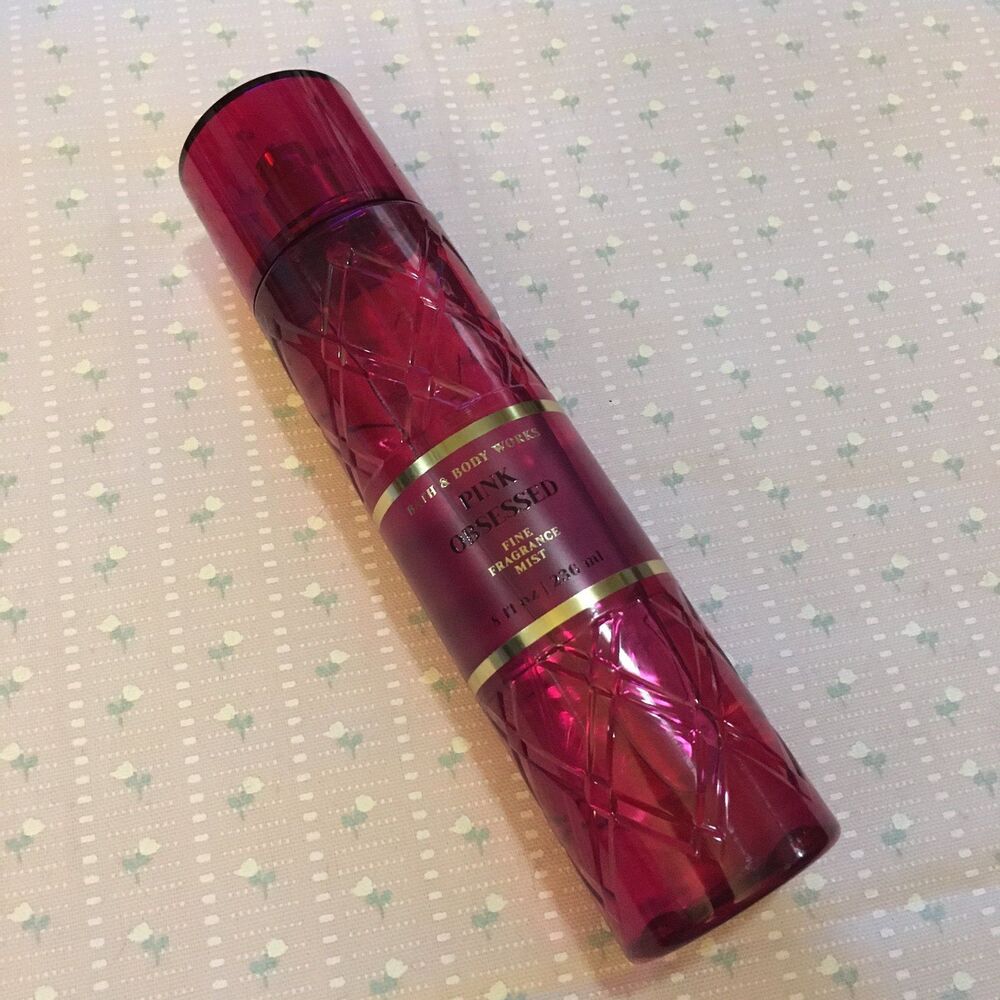 Bath & body works 8 oz Pink Obsessed Fine fragrance mist New never used
